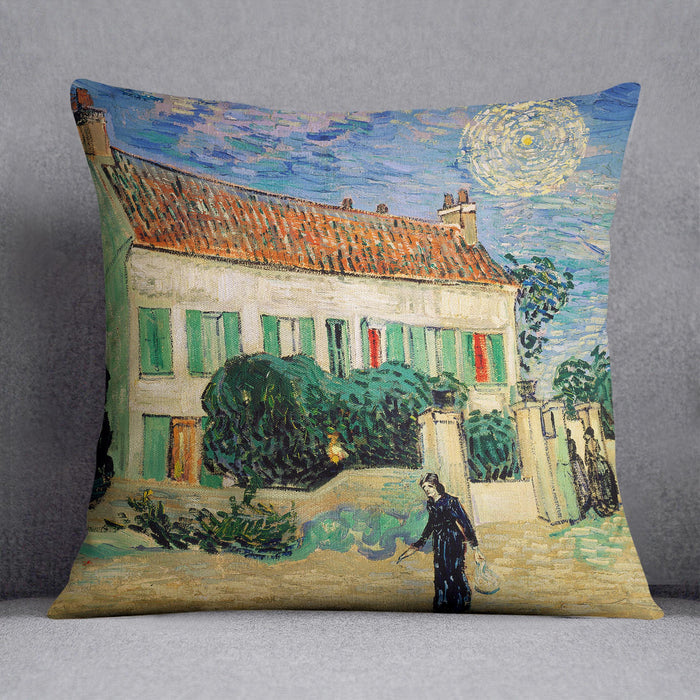 White House at Night Cushion