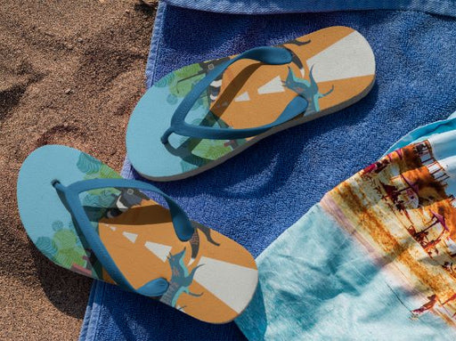 Abbey Road Foxes London Flip Flops