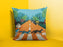 Abbey Road Foxes London Cushion/Pillow