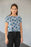 Abstract Pattern (39) All-Over Print Crop Tee