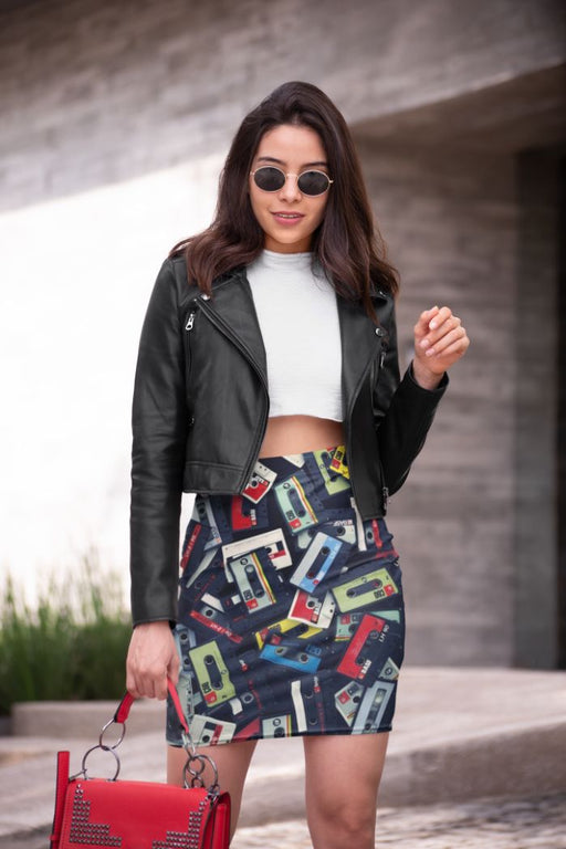 Abstract Pattren (21) Pencil Skirt