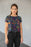 Abstract Pattren (26) All-Over Print Crop Tee