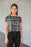 Abstract Pattren (32) All-Over Print Crop Tee