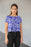 Abstract Pattren (49) All-Over Print Crop Tee