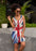 Abstract Pattren (50) Sublimation Cut & Sew Dress