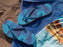 Alpine Blue Retro Flip Flops