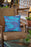 Alpine Blue Retro Cushion/Pillow
