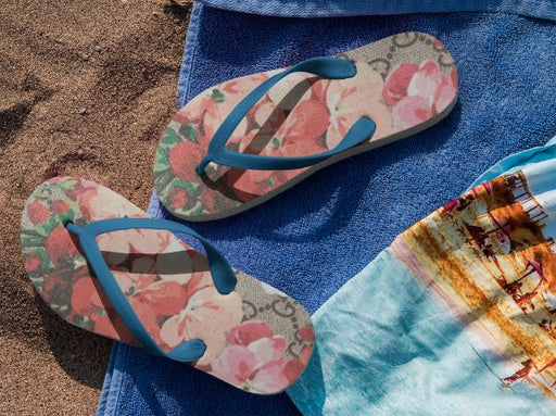 Alpine Flower (2) Flip Flops