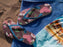 Alpine Pink Flowers Flip Flops