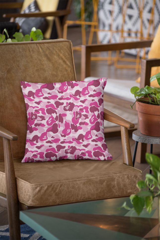 Alpine Pink Pattern Cushion/Pillow