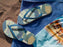 Alpine Scenry Flip Flops