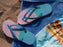 Alpine Sky Flip Flops