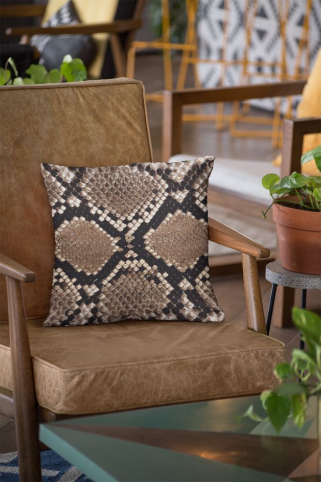 Alpine Snake Cushion/Pillow