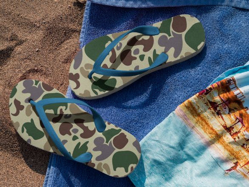 Army Camo Flip Flops