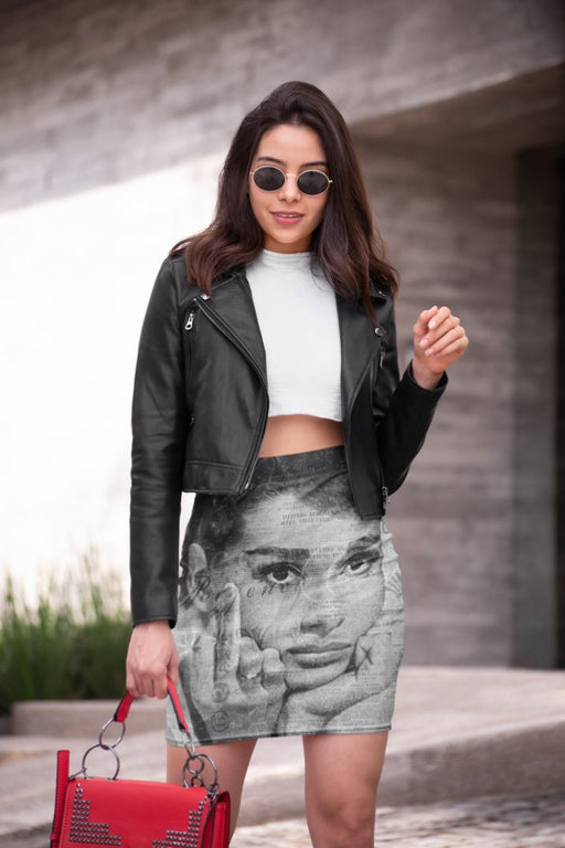 Audrey Hepburn Pop Art Art Print Fan Pencil Skirt