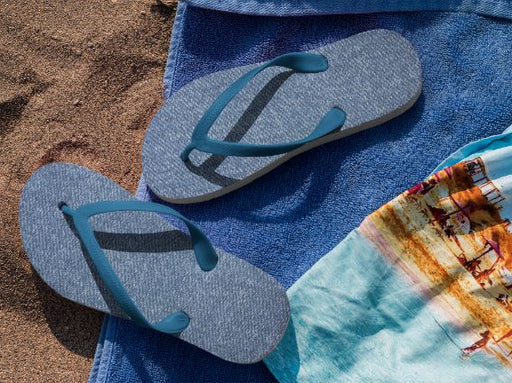 Awe Denim Flip Flops