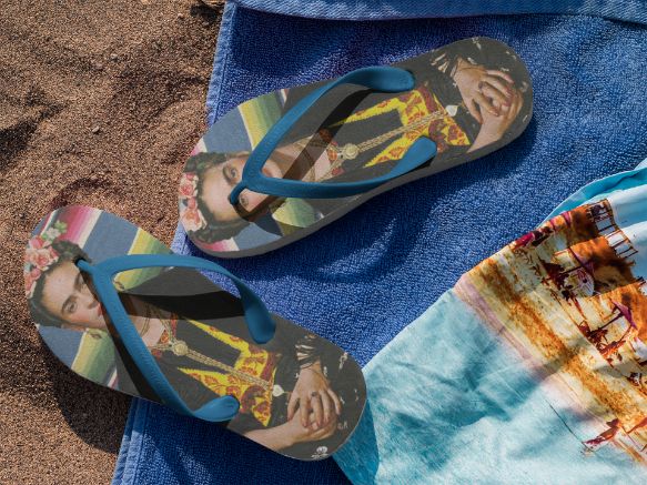 Awe Frida Flip Flops
