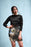 BRUSH STROKES Pencil Skirt