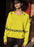 Back Ground Off White Yellow Sublimation Sweatshirt