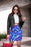 Blue Garden Kid's sweater (2) Pencil Skirt