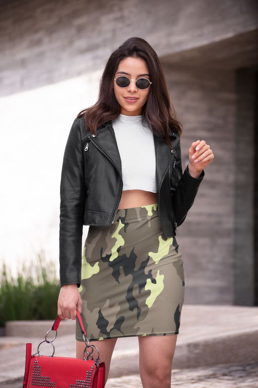 Camofludge 11 Pencil Skirt