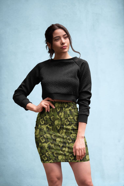 Camofludge 3 Pencil Skirt