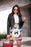 Cat Pattern Pencil Skirt