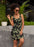 Classic Camouflage Pattern Plakat Sublimation Cut & Sew Dress