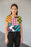 Colorful Pattern 3 All-Over Print Crop Tee