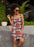 Cute But Evil Pattern Sublimation Cut & Sew Dress