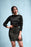 Dark Camouflage Pattern Mosaic Style Plakat Pencil Skirt