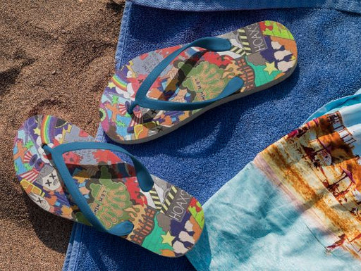 Darkest Hour Flip Flops