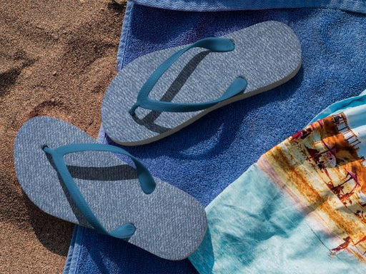 Denim Magical Flip Flops