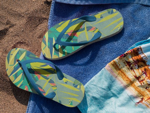 Eden in Scene Flip Flops