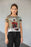 Fashionist All-Over Print Crop Tee