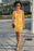 Feeling of lightness pattern - Mellow Yellow Poster Sublimation Cut & Sew Dress