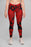 Fire Abstract Design Legging