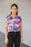 Floral Abundance Kid's sweater (2) All-Over Print Crop Tee