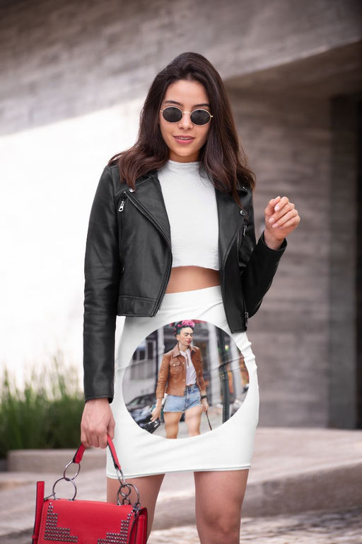 Frida - Street Fashion T-Shirt Pencil Skirt