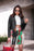 Frida Kahlo Lovers Pencil Skirt