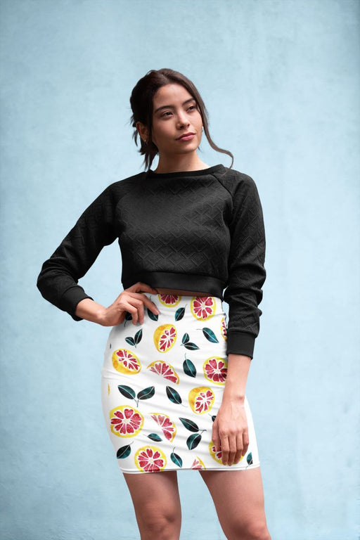 Fruit Crush Kid's Sweater (2) Pencil Skirt