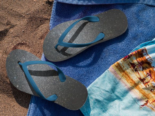 Galaxy Night Flip Flops