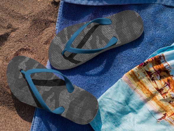 Goatiarrayn Flip Flops