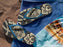 Gothic Pattern Flip Flops