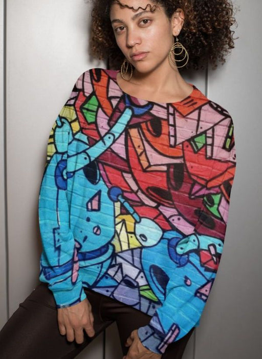 Graffiti Sublimation Sweatshirt