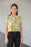 Graphic Pattern (4) All-Over Print Crop Tee