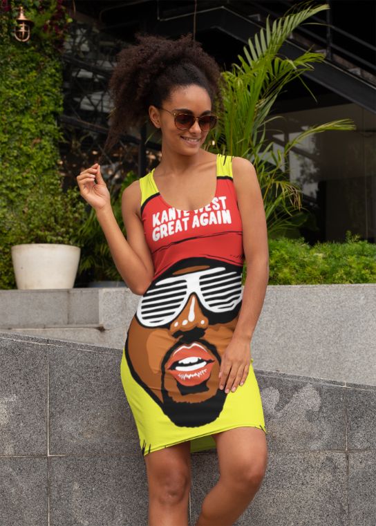 Great Again Sublimation Cut & Sew Dress