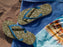 Green Camofludge Flower Flip Flops