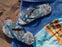 Grey Army Camofludge Flip Flops