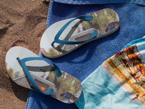 Home Sweet Home Flip Flops